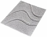 RIDDER 729807 La ola dywanik łazienkowy zantypoślizgowym spodem 55 x 50 cm, szary