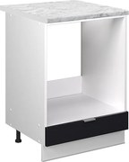 Szafka kuchenna czarne paski 60x60x82 fame-line