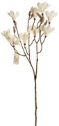 Gałązka magnolii biała 70 cm wys. 9 kwiatów ipąków