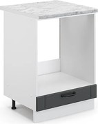 Szafka kuchenna antracytowy domek wiejski 60x60x82 fame-line