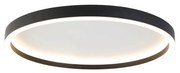 Designerska lampa sufitowa czarna z wbudowanym LED - DanielaDesignerski Oswietlenie wewnetrzne