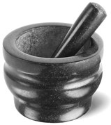 Cole&Mason - Granitowy moździerz z tłuczkiem GRANITE pr. 18 cm granit/czarny