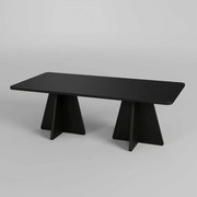 Stolik konferencyjny Double Mushroom Black