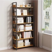 Regał na książki segregatory wysoki szafka loft metalowa industrialny 174cm