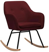 Bujany fotel winna czerwień F3-L36