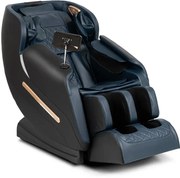 Granatowo-czarny masujący fotel z funkcją Zero Gravity R4-S79