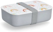 Plastikowy lunchbox, 19 x 12,5 x 6,5 cm