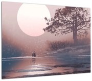 Obraz - Zakochana para (70x50 cm)