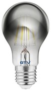 Żarówka filamentowa z ciepłym światłem z gwintem E27, 8 W – GTV