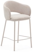 Kremowy hoker (wysokość siedziska 65 cm) Maina – Kave Home