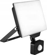Zewnętrzny reflektor LED z czujnikiem 50W/230V 4500K IP65 czarny
