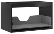 Mexen Box-A korpus szafki podumywalkowej 80 cm, 1 szuflada, czarny mat - 91AX0-0800-470-1-71