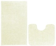 Restilo Komplet dywaników łazienkowych Bati biały, 2 szt. 50 x 80 cm, 40 x 50 cm