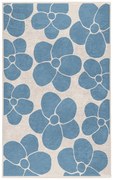 Niebieski dywan odpowiedni do prania 60x100 cm Blue Meadow – Mila Home