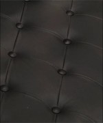 Fotel Skórzany w Stylu Lotniczym Czarny Wygodny i Solidny