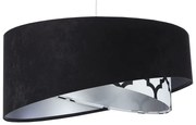 Lampa wisząca BLACK VELVET czarna/srebrna BPS KONCEPT