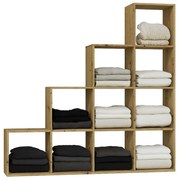 Regał schodkowy na ubrania dąb artisan E1-K83