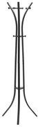Aldotrade Wieszak stojący HEMDE 184 cm, czarny