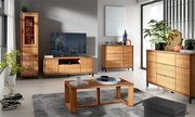 5 częściowy zestaw mebli do salonu dąb karmel R0-P38