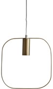 Lampa wisząca w kolorze złota Shape – Star Trading