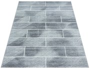Dywan nowoczesny Beta Szary 80 cm x 150 cm