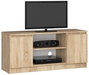 Szafka RTV z dużym blatem dąb sonoma Z8-L92