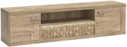 Długa szafka RTV dąb ribbeck N1-T92