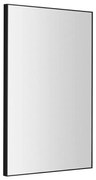 Sapho - Lustro w ramie AROWANA 50x80 czarny mat