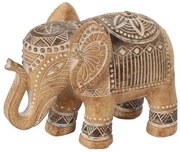 Dekoracja polyresin Słoń II, 15,5 x 14 x 7 cm