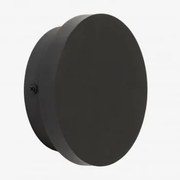 Arizona Stainless Steel Led Kinkiet Zewnętrzny Czarna & Ø12 Cm - Sklum