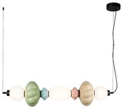 LED Żyrandol na lince ASCOLI LED/24W/230V kolorowy