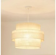 Brilagi - Lampa wisząca SPACE YUTE 1xE27/15W/230V pr. 50 cm kremowa/biała