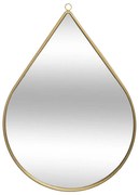 Lustro dekoracyjne w kształcie kropli, 21 x 29 cm