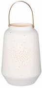 Biała porcelanowa LAMPA rozm. L (26,5 cm)