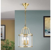 Orion - Żyrandol na łańcuchu BRUNO 3xE14/40W/230V śr. 25 cm złoty