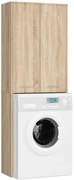 Klasyczna szafka nad pralkę dąb sonoma Z7-E76