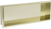 Mexen X-Wall-NR półka wnękowa bez kołnierza 60 x 20 cm, złota - 1951602010
