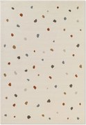 Dywan dziecięcy Adventures – Zabawne kolorowe kropki na kremowym tle 120 cm x 170 cm Atest Oeko-Tex