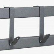 Zestaw 2 Haków Do Modułowej Kuchni Zewnętrznej Ze Stali Savona Grafitowa Szarość - Sklum