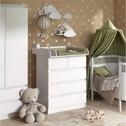 Przewijak biały 80x76x110.2 emma