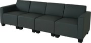 Sofa 4-osobowa Moncalieri,  Ciemnoszary