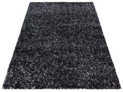 Dywan shaggy Enjoy antracyt multikolor 60 cm x 110 cm