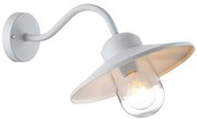 Elstead KLAMPENBORG-WHT- Lampa zewnętrzna KLAMPENBORG 1xE27/60W/230V IP44 biała