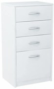 Biała komoda z szufladami mat E2-E25