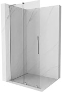 Mexen Velar L ścianka prysznicowa rozsuwana Walk-in 110 x 200 cm, transparent 8 mm, chrom - 871-110-003-03-01