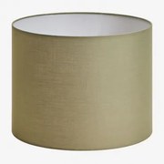 Arlina Abażur Do Lampy Z Tkaniny Salvia Zieleń & Ø40 Cm - ↑30 Cm - Sklum