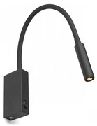 RED - Design Rendl - R12945 - LED lampka EKE LED/3W/230V czarna fleksible