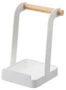 Biały stojak na pokrywkę/chochlę YAMAZAKI Tosca