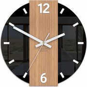 Zegar ścienny nowoczesny z cichym mechanizmem do salonu sypialni okrągły