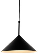 Designerska lampa wisząca czarna - Triangolo
